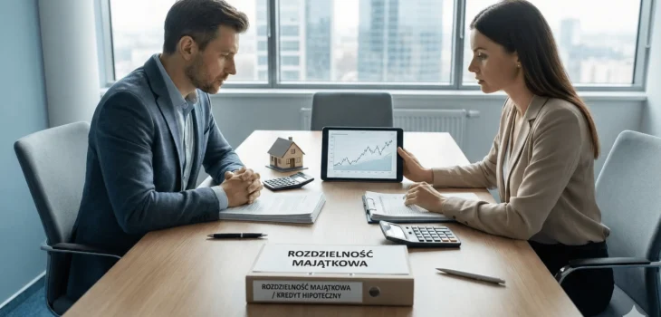 Rozdzielność majątkowa a kredyt hipoteczny - jak zmiana ustroju majątkowego wpływa na odpowiedzialność za dług?